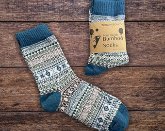 New classics bamboo socks - teal