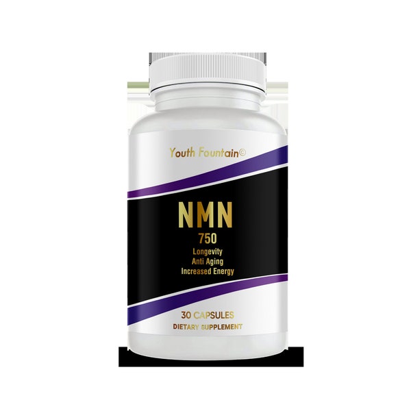 JugendBrunnen NMN/ 750 mg/ Anti Aging/ Langlebigkeit/ Gesundheit/ Fitness/ Wellness/ NAD+