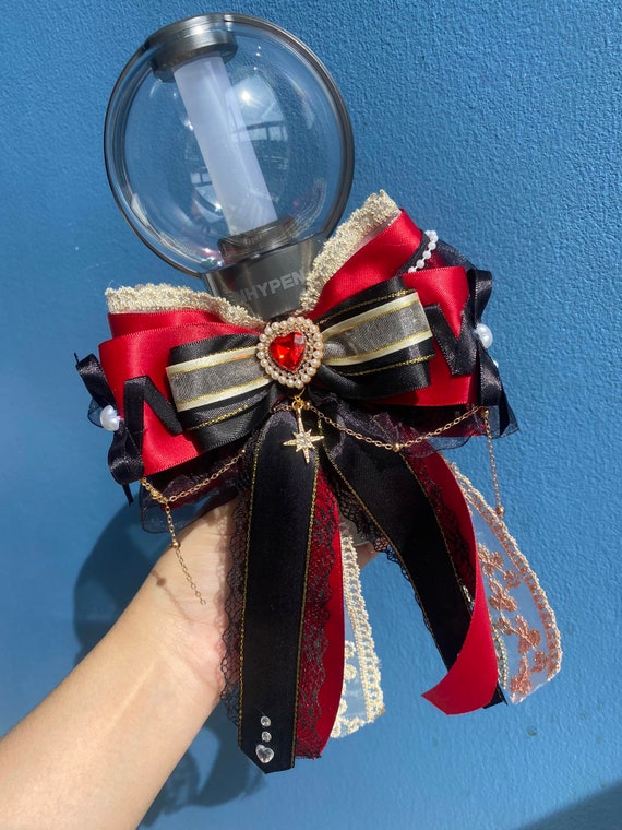 K-pop Lightstick Decoration Ribbon Bow— Enhypen, Bts, Stray