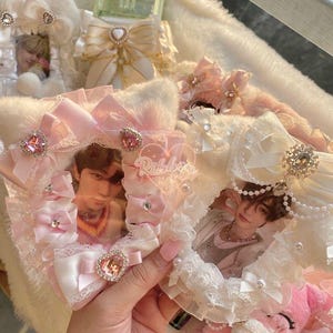 Porte-cartes photo idole K-pop