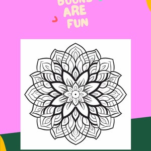 magnifique mandalas relaxantes à colorier pour adultes: dessins de fleurs, mandala  adulte, jeux couleur, Livre à Colorier, 50 Mandalas anti- stress et  (Paperback)