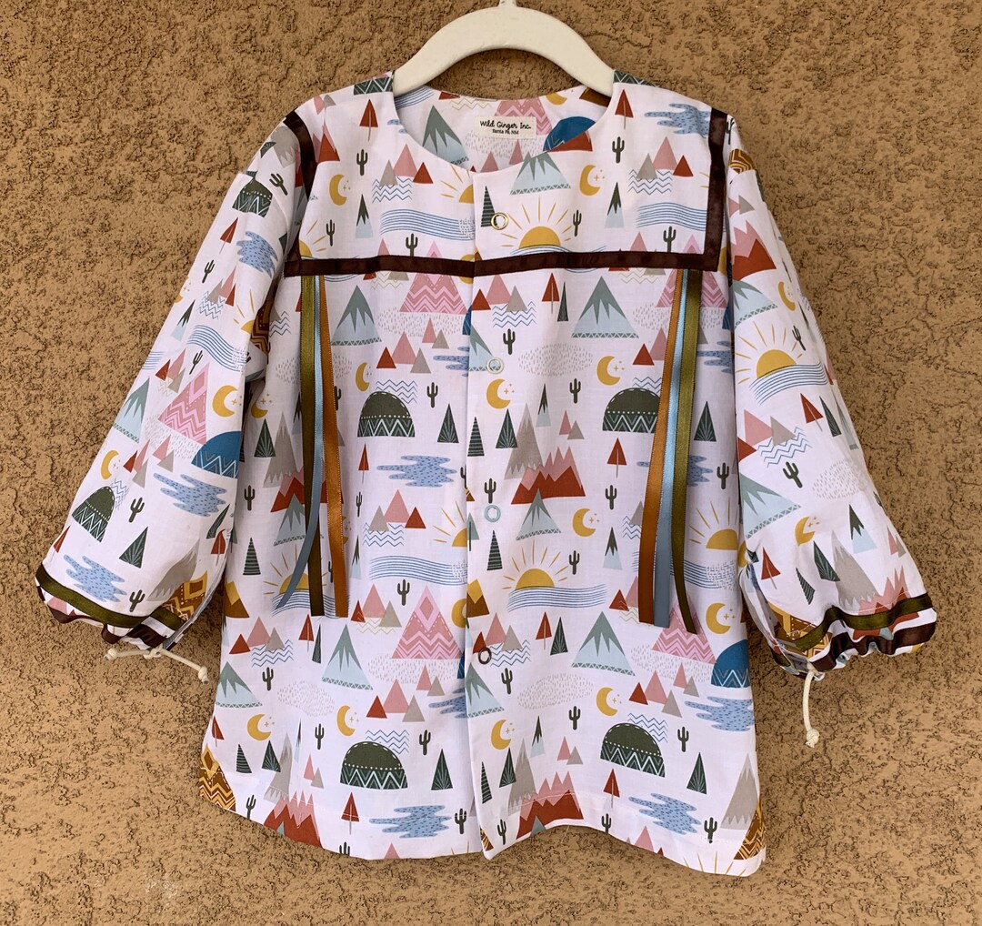 Toddler Flexsize 4 Mountains & Cactus Boys Ribbon Shirt Etsy