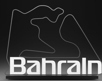 Bahrain F1 pista modello 3D STL