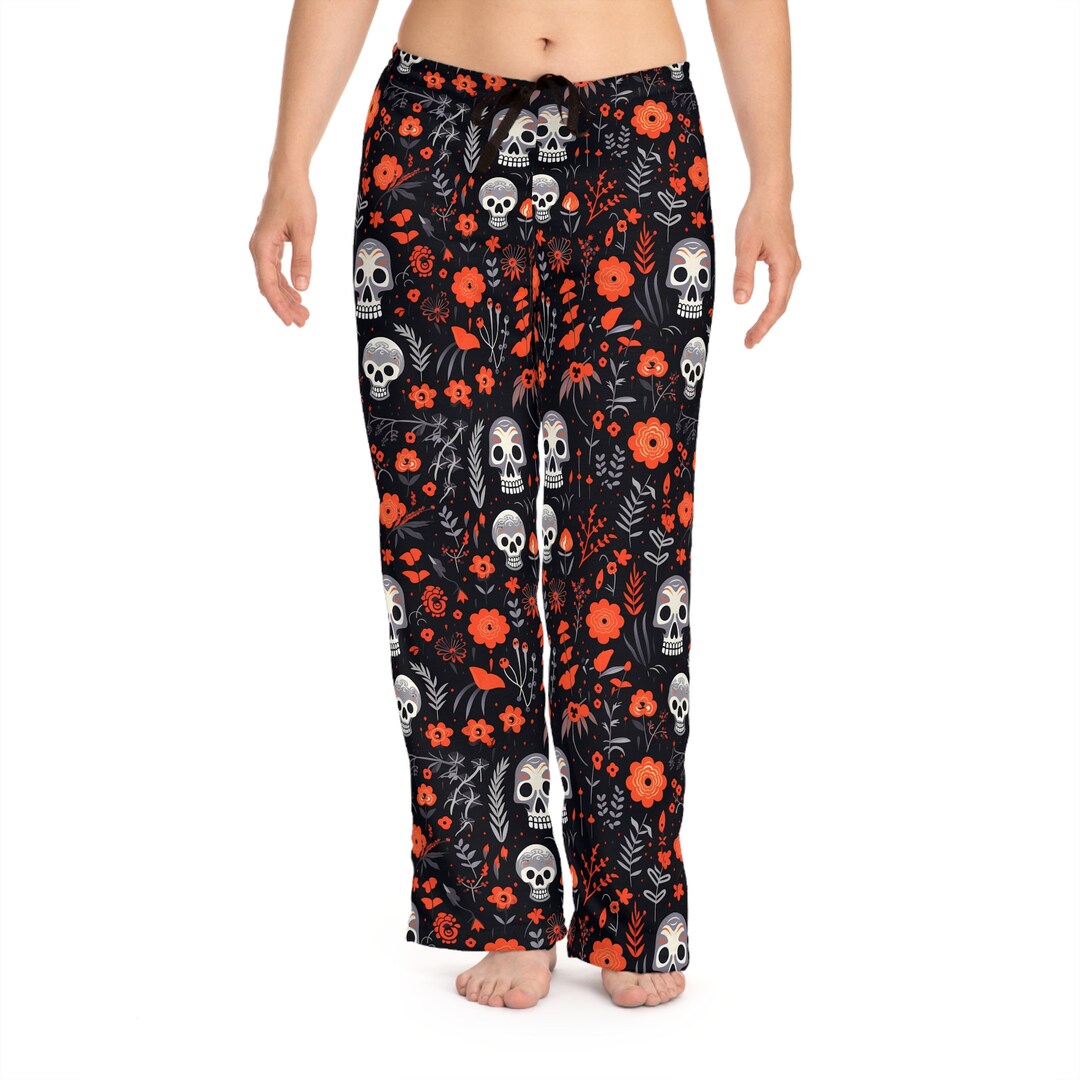 Halloween Pajama Pants Women's Pajama Pants Etsy