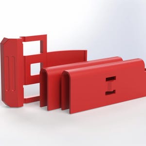Milwaukee Packout Drawer Latch & Bar Retainers Replacement Kit - Red or Black