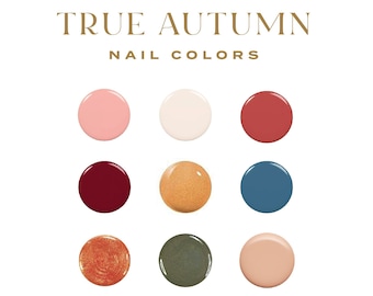 200+ Best Nail Polish Colors For True/Warm Autumns: Shades From Essie, OPI, Olive + June, Zoya and More!