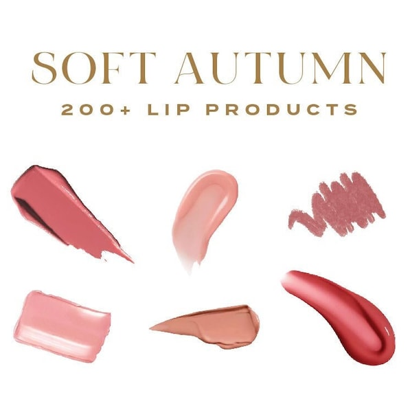 150+ Top-Rated Lip Product Guide For Soft Autumns: MAC, Clinique, bareMinerals, Beautycounter, Milani and more!