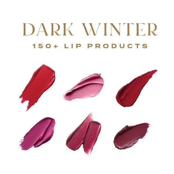 150+ Top-Rated Lip Product Guide For Deep/Dark Winters: MAC, Clinique, bareMinerals, Beautycounter, Milani and more!