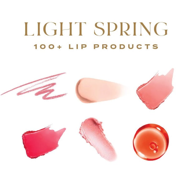 150+ Top-Rated Lip Product Guide For Light Springs: MAC, Clinique, bareMinerals, Beautycounter, Milani and more!