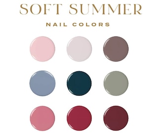 200+ Best Nail Polish Colors For Soft Summers: Shades From CND, DND, Dazzledry, Essie, OPI, Olive + June, Zoya and More! Updated January &#39;25
