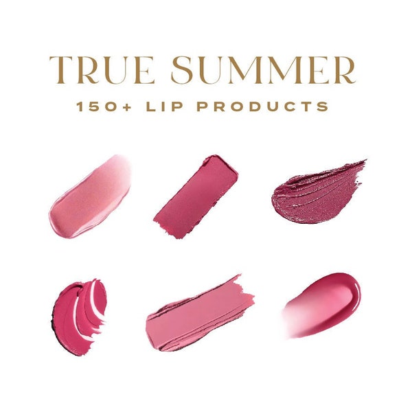 150+ Top-Rated Lip Product Guide For True/Cool Summers: MAC, Clinique, bareMinerals, Beautycounter, Milani and more!