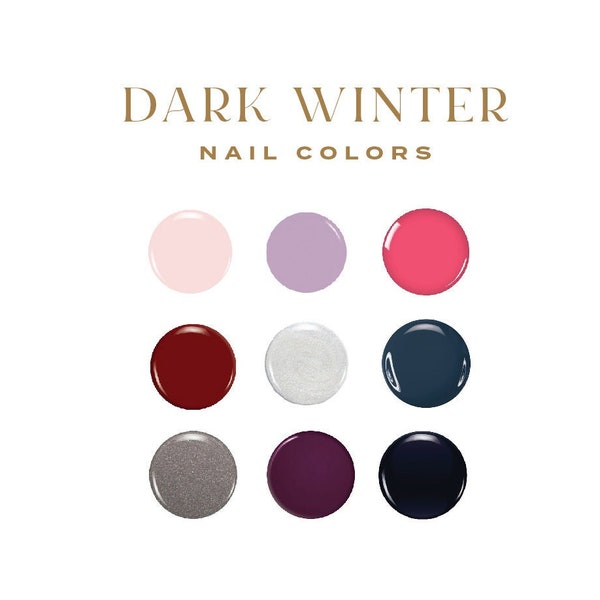 200+ Best Nail Polish Colors For Dark/Deep Winters: Shades From Essie, OPI, Olive + June, Orly, Zoya, Clean Beauty Brands and More!