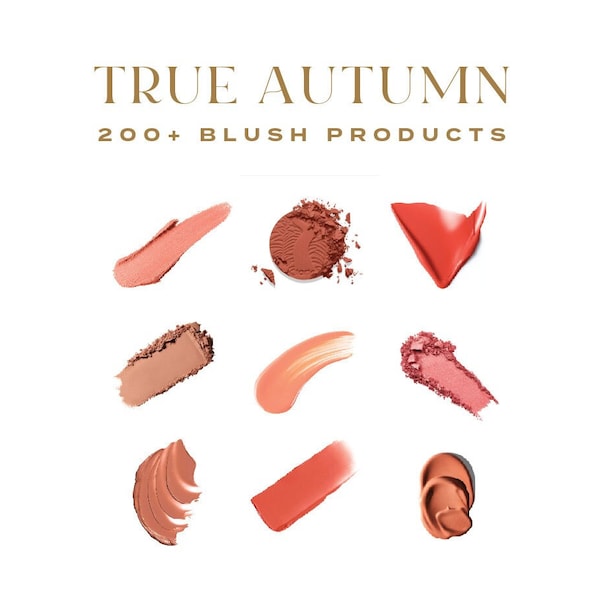200+ Top-Rated Blush Guide For True/Warm Autumns: Rare Beauty, Nars, NudeStix, bareMinerals, Glossier, Tarte, Ilia, Saie, and More!