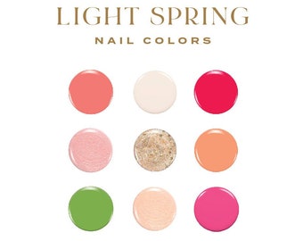 200+ Best Nail Polish Colors For Light Springs: Shades From DND, Essie, OPI, Olive + June, Zoya, Gelish, Kiara Sky and more!