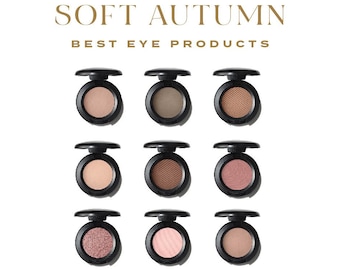 100+ Top-Rated Eye Makeup Guide For Soft Autumns MAC, bareMinerals, Thrive Causemetics, Bobbi Brown, Lancome, Laura Mercier, and more!