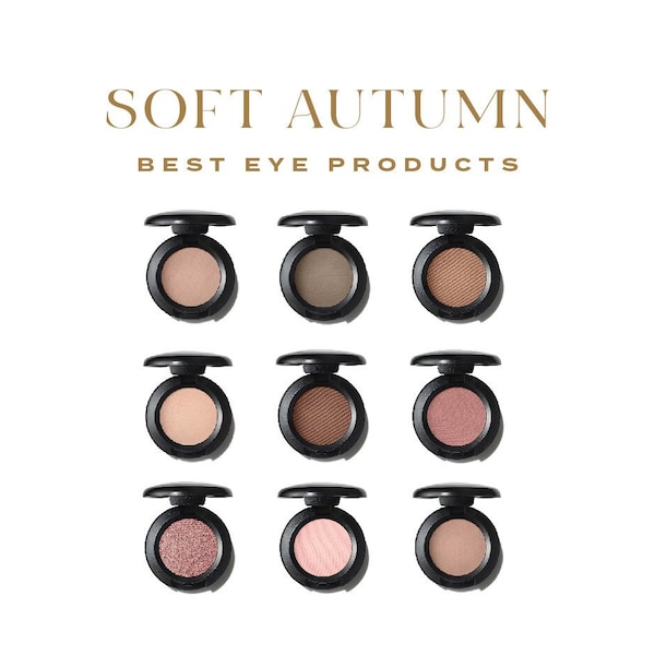 100+ Top-Rated Eye Makeup Guide For Soft Autumns MAC, bareMinerals, Thrive Causemetics, Bobbi Brown, Lancome, Laura Mercier, and more!