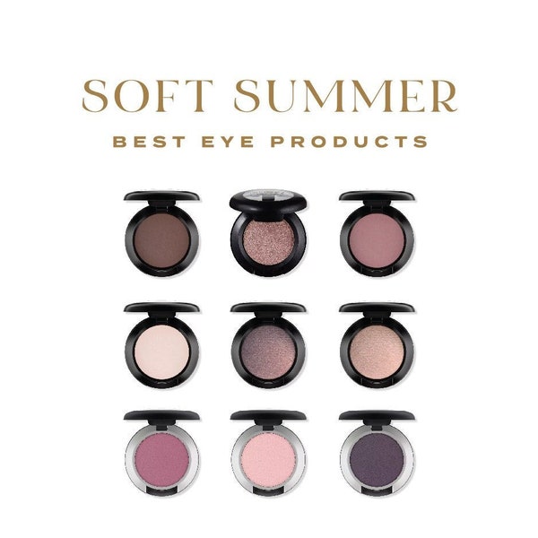 100+ Top-Rated Eye Makeup Guide For Soft Summers: MAC, bareMinerals, Thrive Causemetics, Bobbi Brown, Lancome, Laura Mercier, and more!