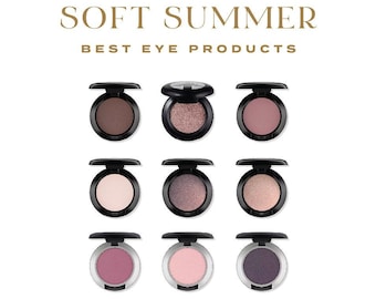 100+ Top-Rated Eye Makeup Guide For Soft Summers: MAC, bareMinerals, Thrive Causemetics, Bobbi Brown, Lancome, Laura Mercier, and more!