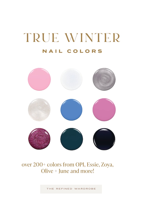 Cool Winter Top 22 Swatches colours and Neutrals in a Leather