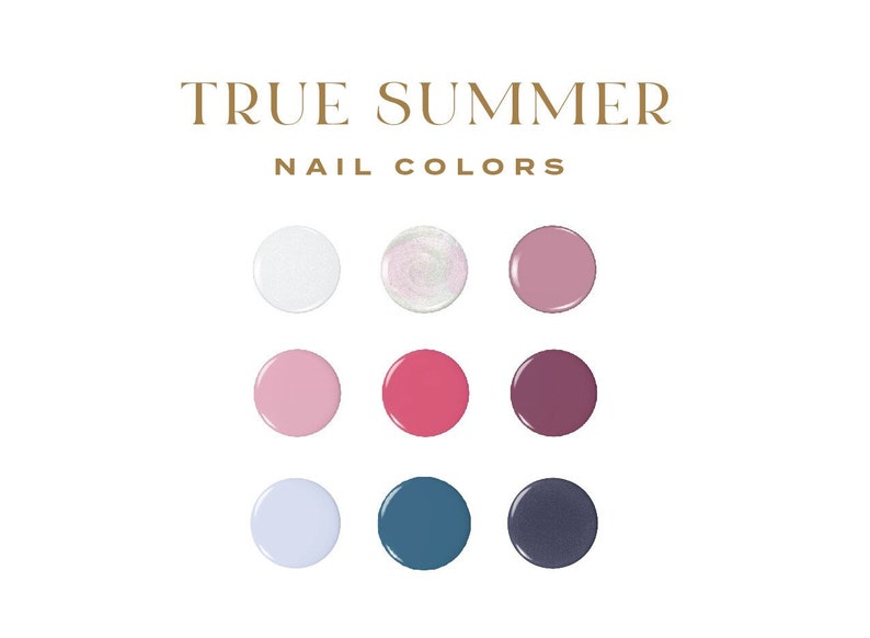 100 Best Nail Polish Colors for True/cool Summers Shades From Essie
