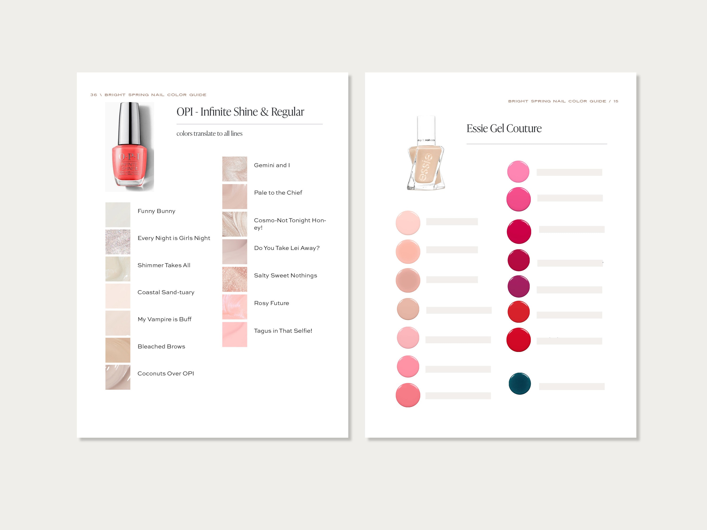 200+ Best Nail Polish Colors for Bright/clear Springs: Shades From ...