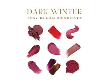 150+ Top-Rated Blush Guide For Deep/Dark Winters: Patrick Ta, Rare Beauty, Saie, Benefit, Tower28, NARS, MERIT, Makeup By Mario, and more!