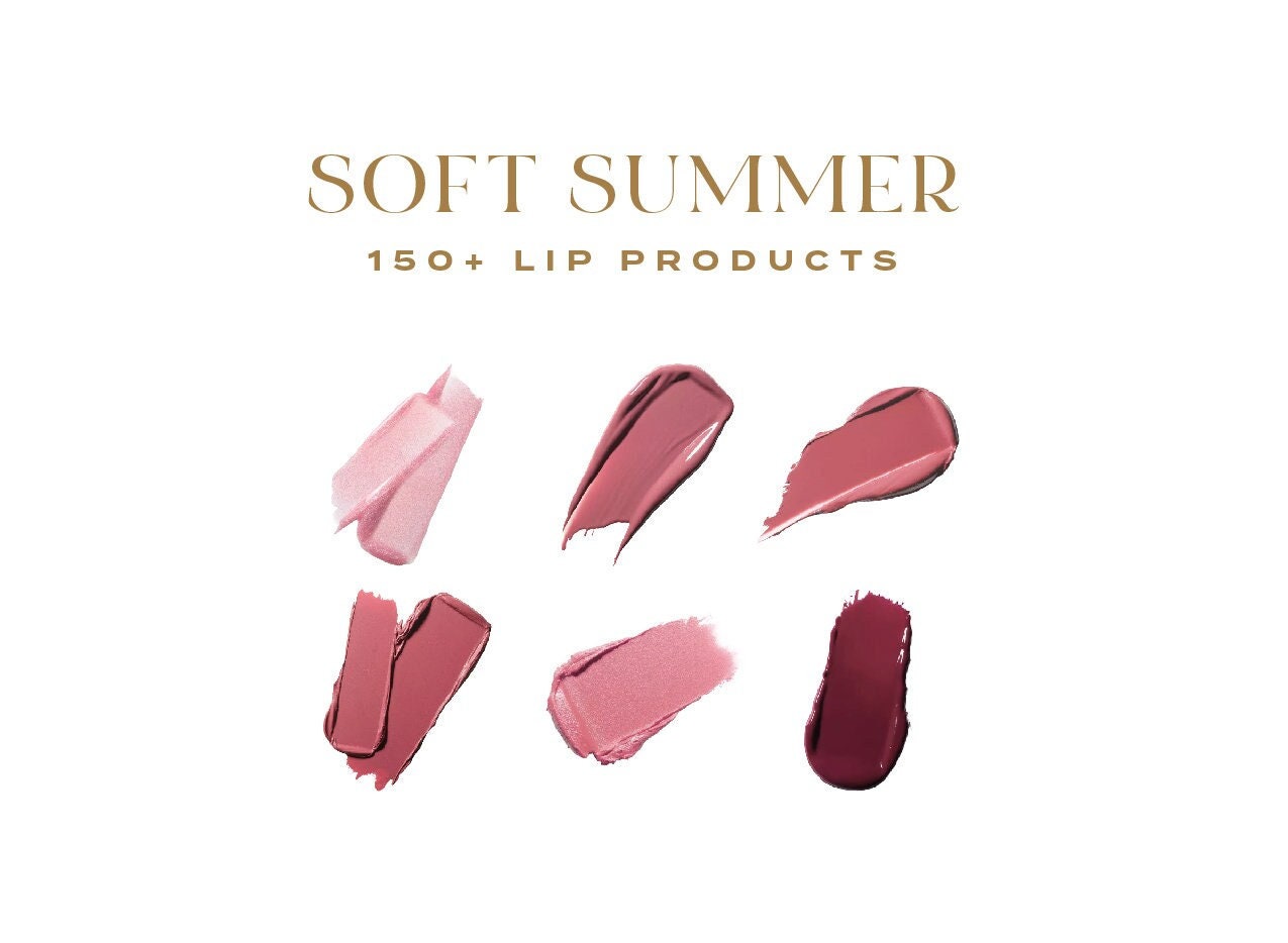 150+ Lip Product Guide For Soft Summers: MAC, ILIA, NYX, Clinique, bareMinerals, Milani and more! Updated June 2025