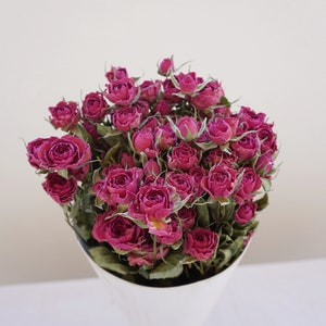 Dry roses, rose dried flowers, wedding home decoration, wedding floral art