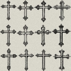 67 Christian Cross Designs Bundle PNG SVG Digital for Laser Engraving