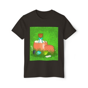 Oliver The Otter in Easter Egg Short Sleeved Outfit for Kids image 3