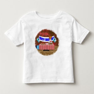 Oliver The Otter Toddler-Summer Art Can be ordered as Mommy and Me Outfit Each Sold Separately Happy Birthday