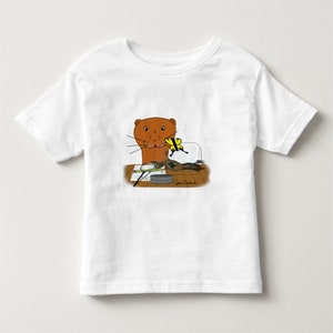 Oliver The Otter Toddler-Summer Art Can be ordered as Mommy and Me Outfit Each Sold Separately The Butterfly
