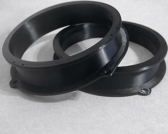 Audi A6 4G 8" Speaker Spacer Rings Door Mount Adapter Pair
