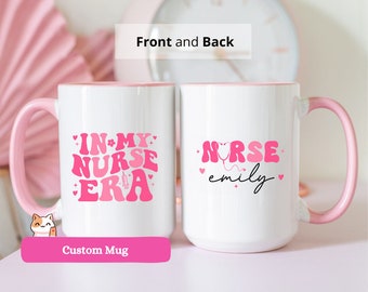 In My Nurse Era Mug,Personalized School Nurse Mug,Custom Nurse Coffee mug,Nurse Appreciation,Future Nurse Gift,Registered Nurse