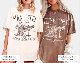 Nashville Bachelorette Party Shirt, Western Bride Tee