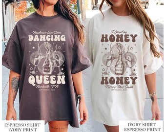 Disco Bachelorette Party Shirt, Dancing Queen, Bridal Party