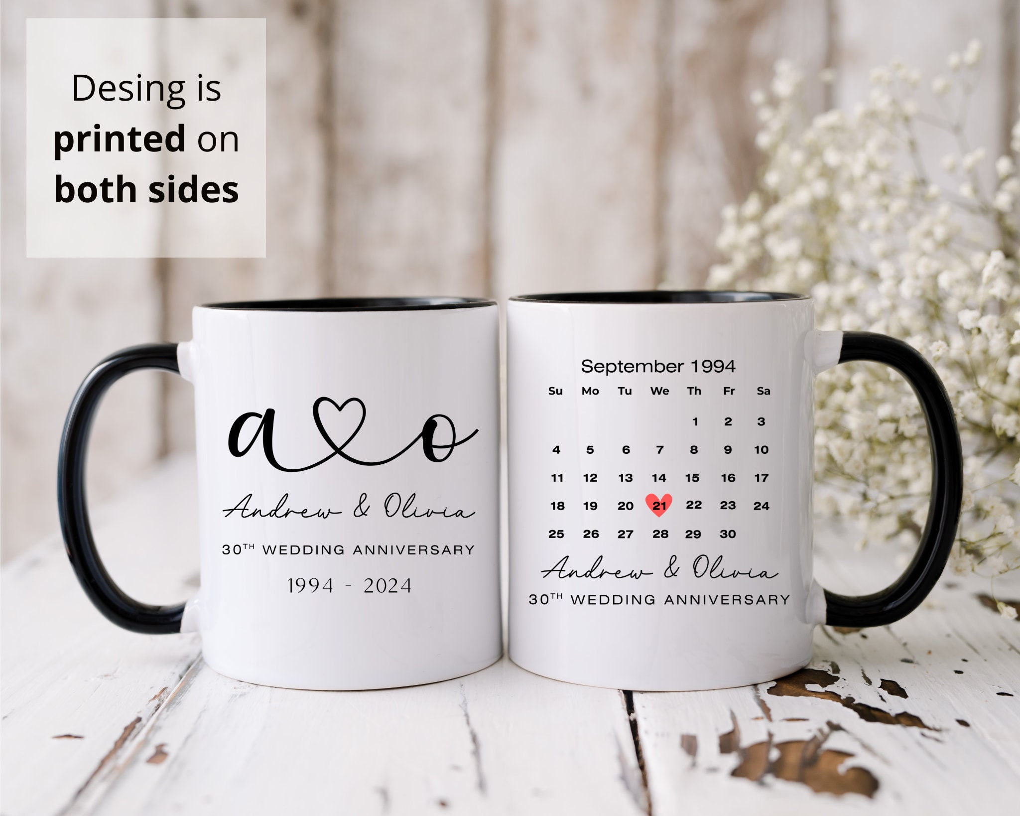 MUCH TOO ROMANTIC!～The Collectors 30th … 30th Anniversary Gift for Husband or Wife,30 Year