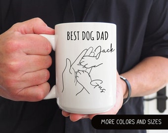 Funny Dog Coffee Mug Dog Mom Gift for Pet Sitter Cup Dog Lover Present Funny Dog Coffee Mug Dog Mom Gift for Pet Sitter Cup Dog Lover Present