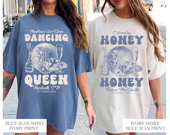 Disco Junggesellinnenabschied Shirt, Dancing Queen, Comfort Farben