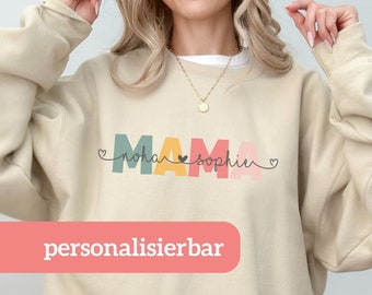 Mom sweatshirt personalized | Gift for mom | Mother's Day gift | Birth gift | Mom Sweatshirt | Mom Sweatshirt |