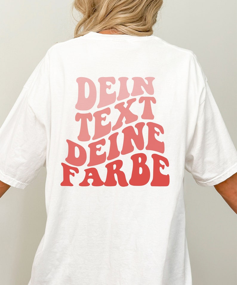 Personalisiertes T-Shirt Geschenk für Freundin Geschenk Weihnachtsgeschenk JGA T-Shirt Shirt Personalisiert Custom Geburtstag Bild 1