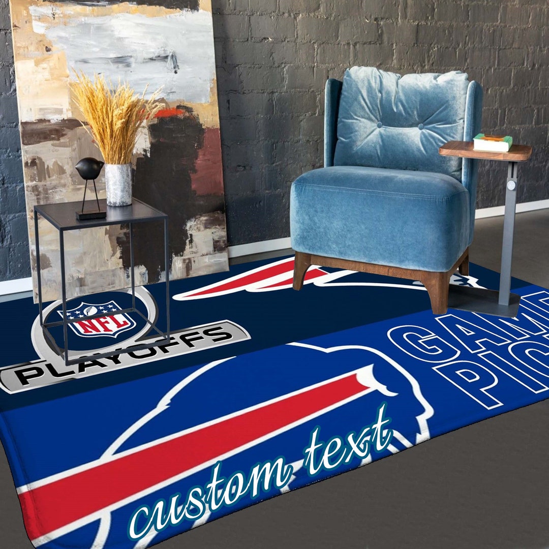 Halloween Carpet Custom Name Buffalo Bills Carpet 3D Printing Etsy