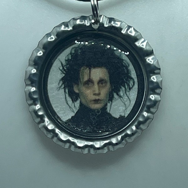Edward Scissorhands Johnny Depp  Horror Movie Necklace Pendant Jewelry