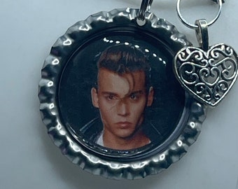 Cry Baby CryBaby Heart Charm Johnny Depp  Necklace Pendant Jewelry