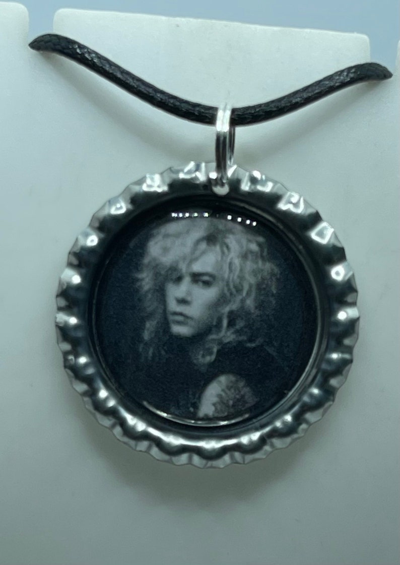 Duff Mckagan Guns N Roses Necklace Pendant Jewelry Heart Charm - Etsy