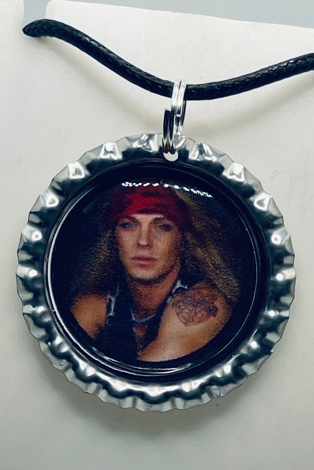 Bret Michaels Poison Band Necklace Pendant Jewelry Etsy