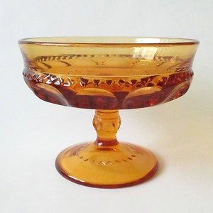 Honey glass dessert serving cup