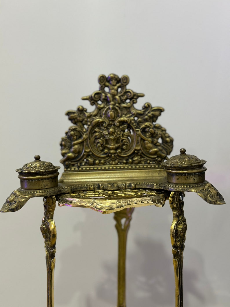 Grand Bronze Napkin Holder Set the Splendor of Lavish Tables Etsy