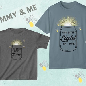 This Little Light of Mine T-Shirt - Mommy and Me Matching Set