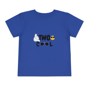 TWO Cool! Toddler Shirt - 2nd Birthday Fun and Stylish Tee
